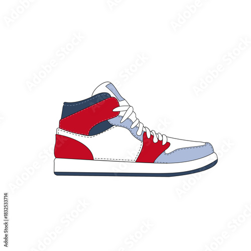 Sneakers Shoes Illustration