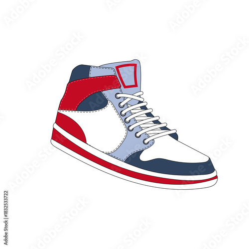 Sneakers Shoes Illustration