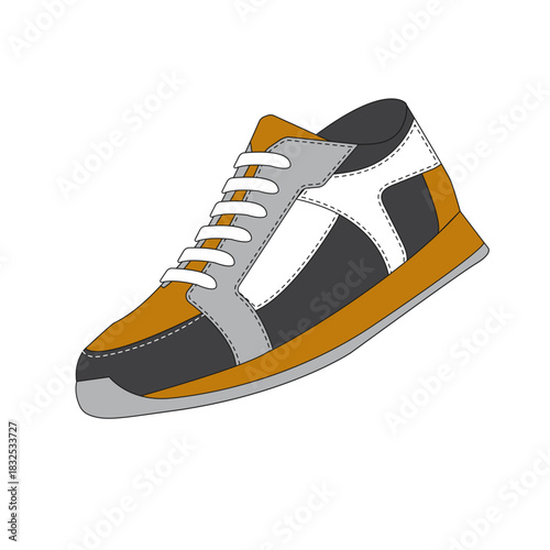 Sneakers Shoes Illustration