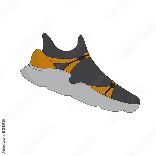 Sneakers Shoes Illustration