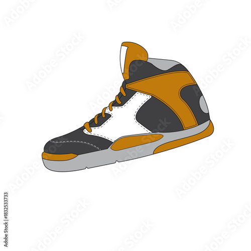 Sneakers Shoes Illustration