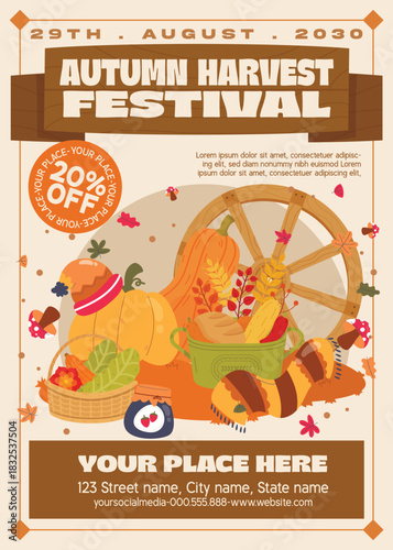 Autumn Harvest Festival Flyer