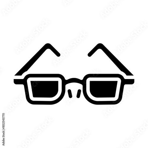 Eye glass icon