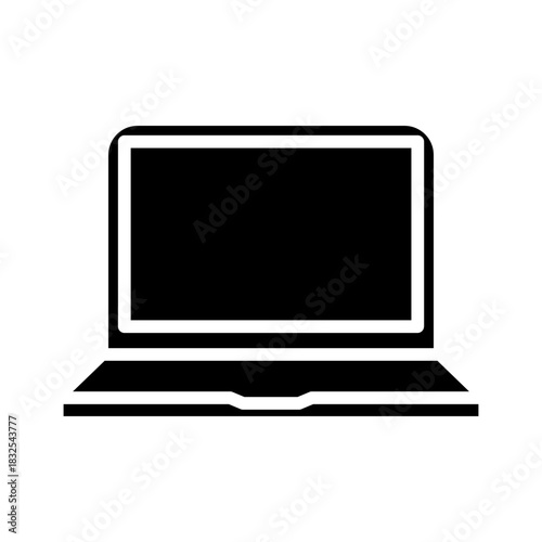Computer laptop icon