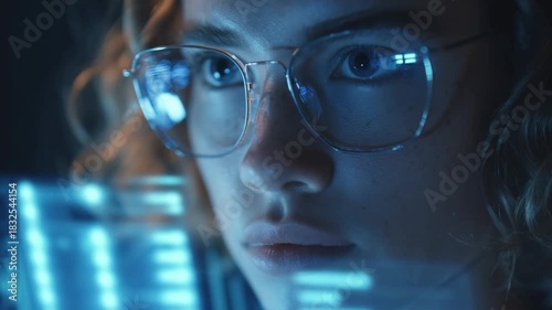 Wallpaper Mural Smart Study Assistant with Holographic Display Torontodigital.ca