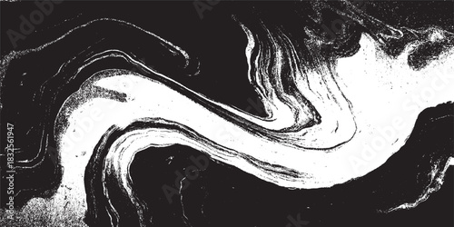 Texture Vector. Dust Overlay Distress Grainy Grungy Effect. Distressed Backdrop Vector Illustration black marble pattern with cracks isolated on a white background.