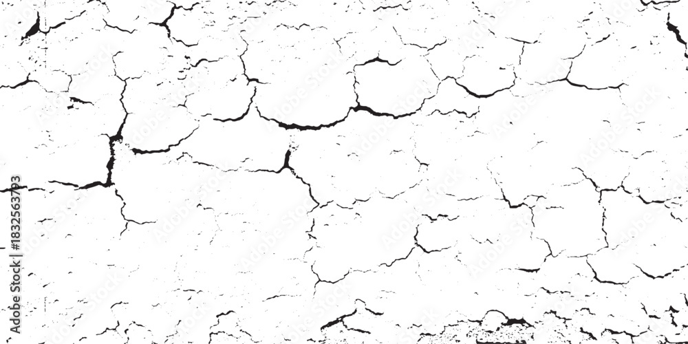 Obraz premium Cracked Earth Texture A Study in Drought and Aridity.