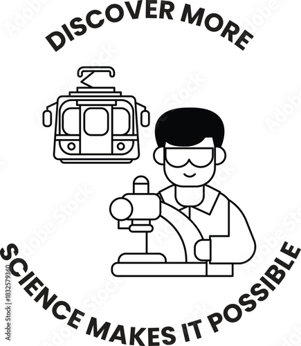 A man is wearing a lab coat and goggles and is looking at a microscope