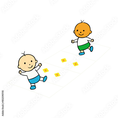 kids holding blank sign