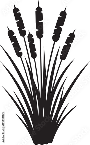 cane silhouette vector flat illustration design