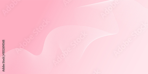 Beuty pink luxury background. Abstract wave dynamic wallpaper with gold lines. Template banner background for beauty products, sales, ads, events, web and project