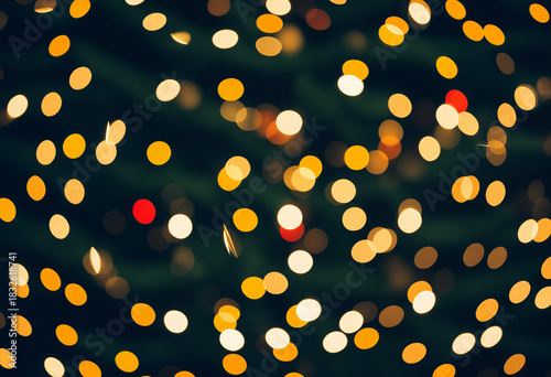 abstract golden bokeh backg...
