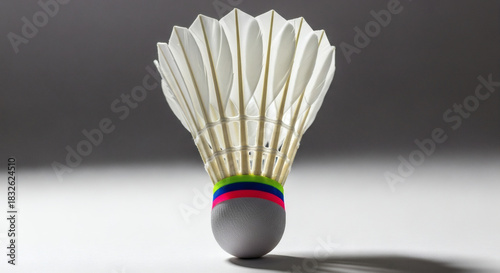 High-Quality Shuttlecock Close View