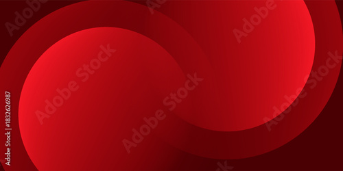 Red abstract background. Dynamic shape composition. Abstract vector eps10