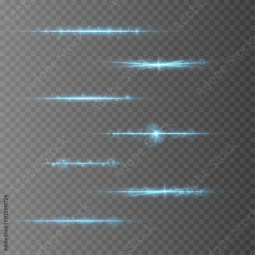 A frosty blue beam stretches horizontally with a clean, crisp glow. The icy tone enhances digital depth and clarity. Great for sci-fi effects and UI visuals. VECTOR
