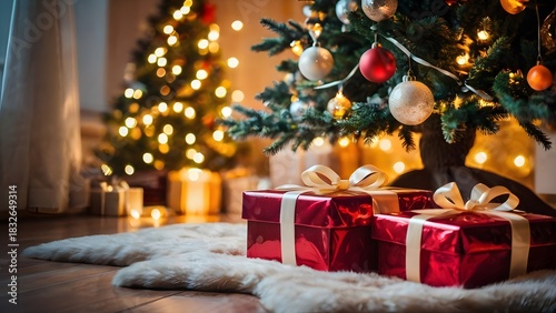 Christmas Tree Bottom Presents View 4