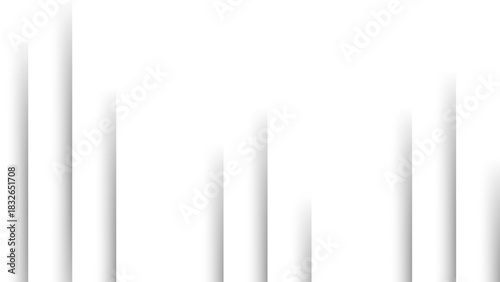 Minimal White Abstract Background With Soft Vertical Gradient Lines & Shadow Streaks for Modern Branding, UI Design & Clean Tech Graphics.