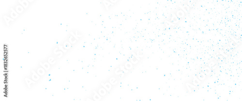 Vector Blue Dust Grain Noise Pattern on White Background