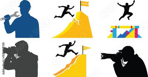 People concepts icons