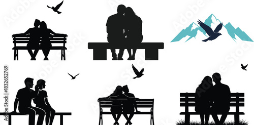 Romantic silhouettes
