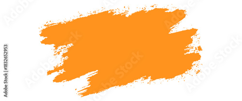 Vector Abstract Gold Bold Brush Stroke Splash