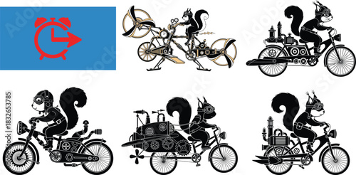 Mechanical squirrels