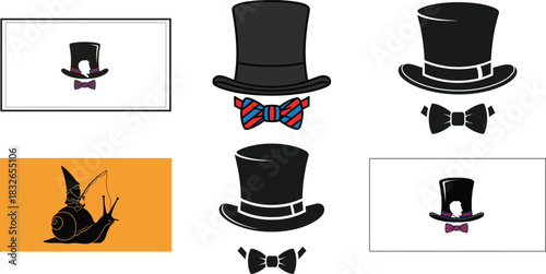 Fancy hats and snail