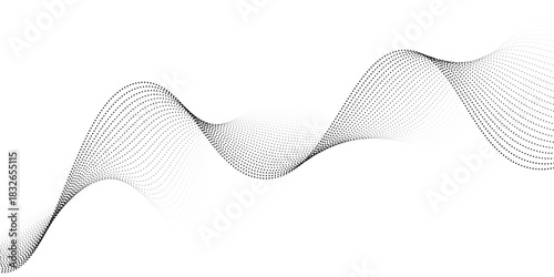 Background dots particles nice wave pattern halftone black gradient dynamic,, business, music,