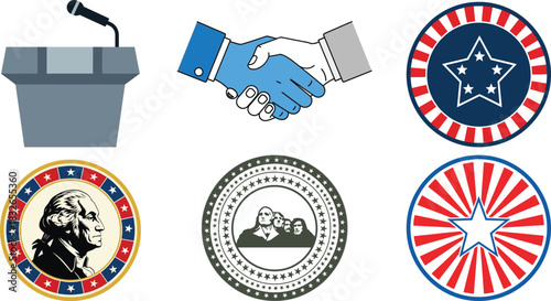 Us democracy symbols