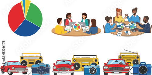 Business and retro life