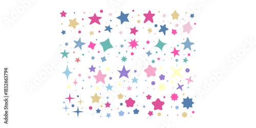 Star Doodle Toy Illustration