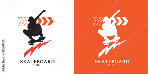 Modern Skateboarding Logo for Urban Lifestyle Apparel