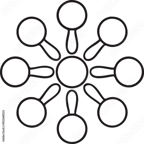 Dough Cutter Geometry Rosette Mandala.eps