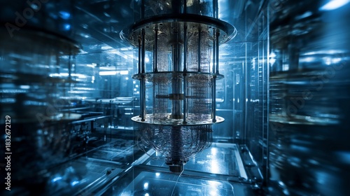 Cryogenic Dilution Refrigerator of a Quantum Computer in a Laboratory