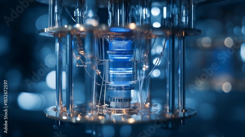 Cryogenic Dilution Refrigerator of a Quantum Computer in a Laboratory