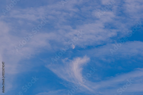 吸い込まれる夕空