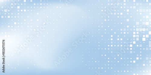 Rectangle modern blue studio room. Limbo light background. Abstract 3d backdrop for product presentation simple abstract modern art