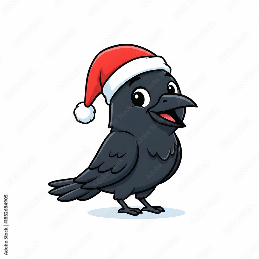 Fototapeta premium Festive Crow