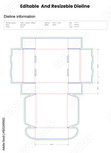dieline template box dieline die lines packaging open square mailer box custom dieline  box cardboard box dieline pizza box dieline printable product packaging layout,
