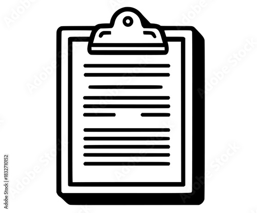 silent observer world, clipboard paper wait stillness next adventure. | Clean, isolated vector art for creative projects.