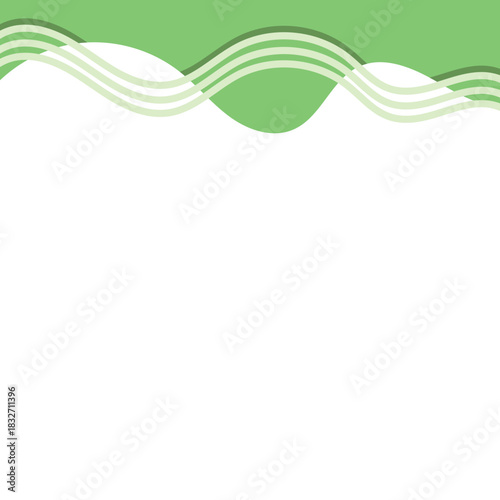 Wave Shape Header