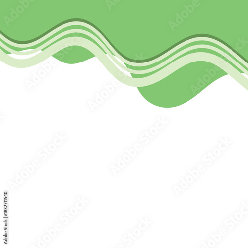 Wave Shape Header