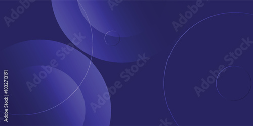 Abstract vector blue circle background, blue gradient abstract geometric background, vector illustration eps10