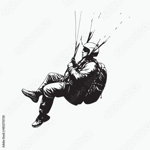 man jumping in the air