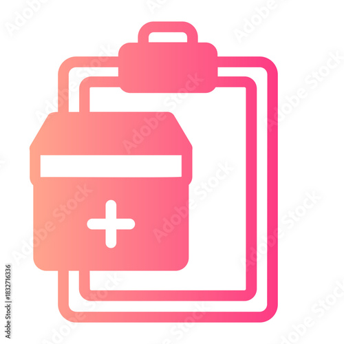 donation gradient icon