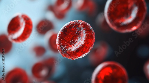Visual representation of leukemia and cancer in the blood, showing malignant cells, immunotherapy, and oncology treatment, symbolizing disease, genetics, and medical intervention.