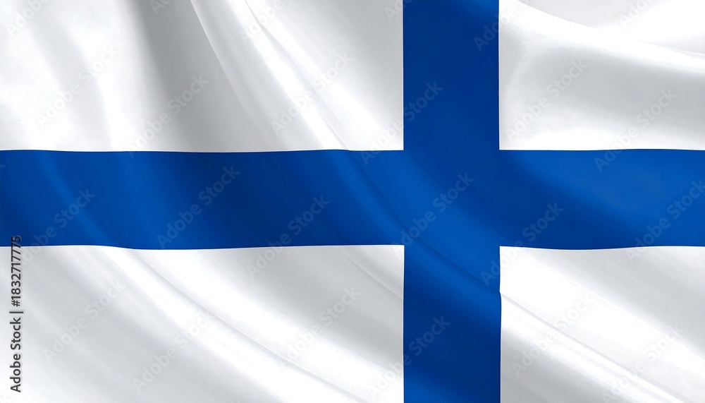 Fototapeta premium flag of Finland