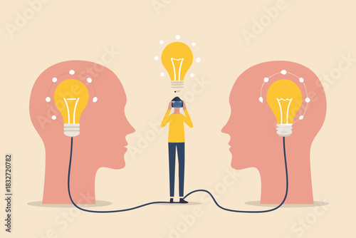 Virtual reality connecting minds for ideas and innovation in the metaverse