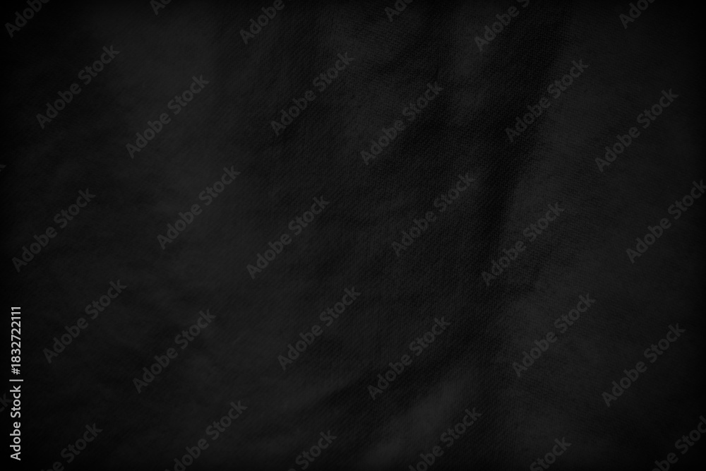 Naklejka premium Black fabric sheets background or texture.