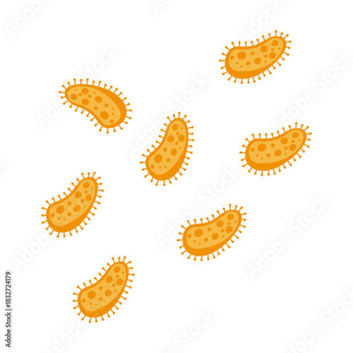 Salmonella Bacteria Icon